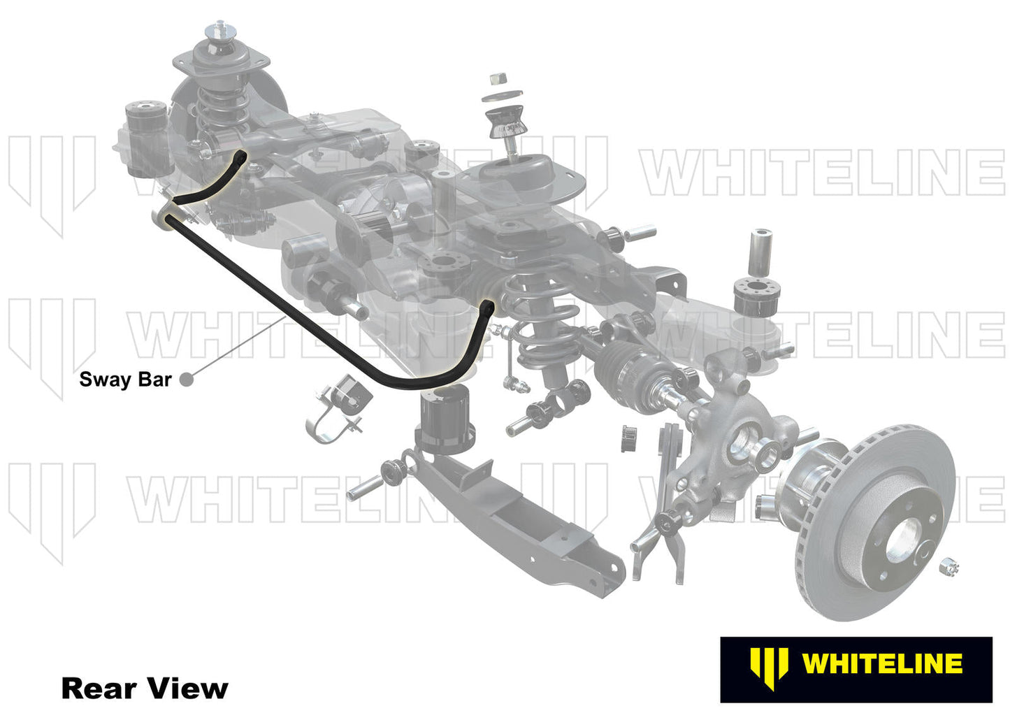 BNR37Z Barre antiroulis arrière réglable de 24 mm - Nissan 370Z