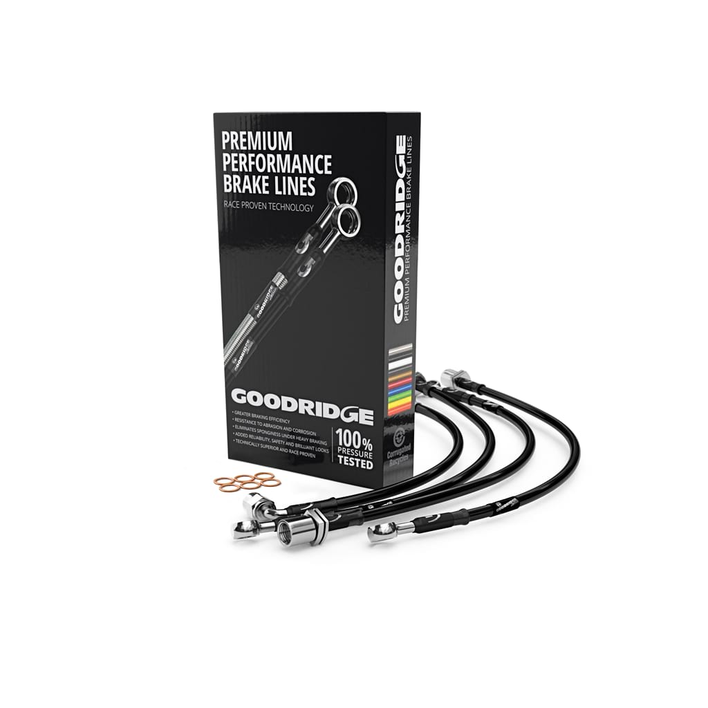 Kit de hose de frein flexible en SS Goodridge - Subaru BRZ & Scion FRS 2012-2020