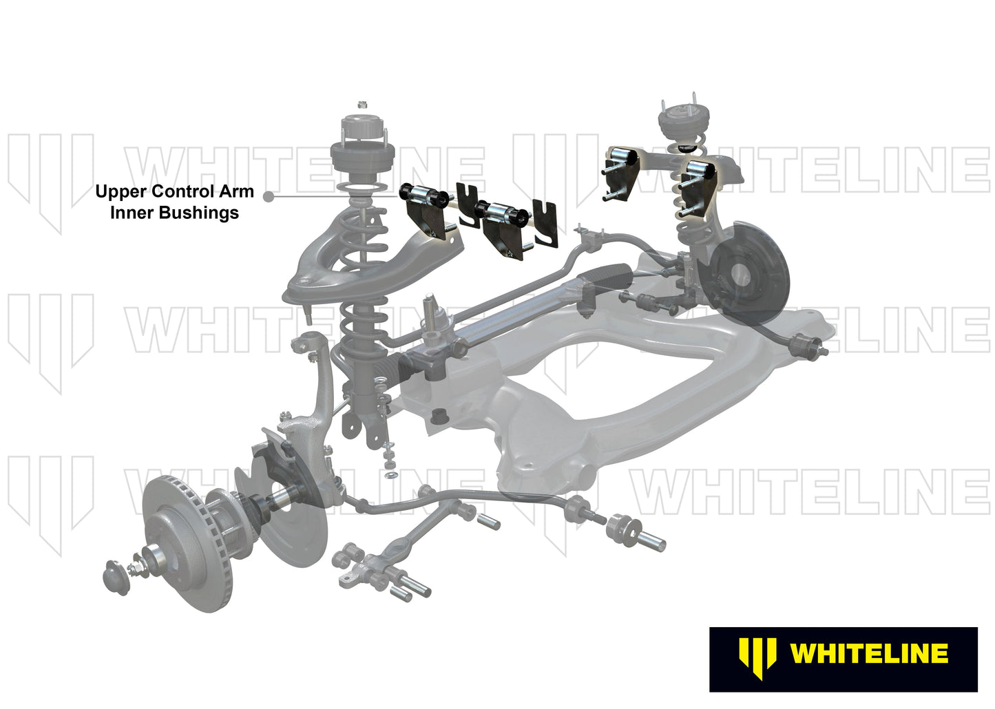 W52988 Bushing supérieur du bras de suspension avant. - Nissan 370Z