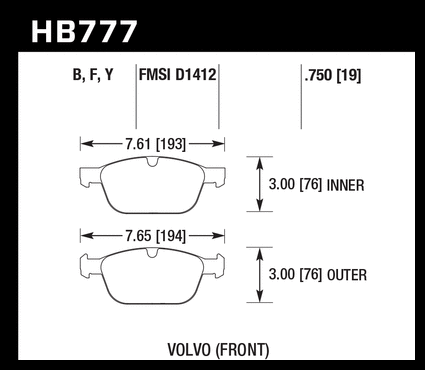 HB777X.750 - Avant