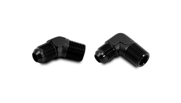 Raccord d'adaptateur à 90 degrés; Taille: -4AN x 1/8" NPT