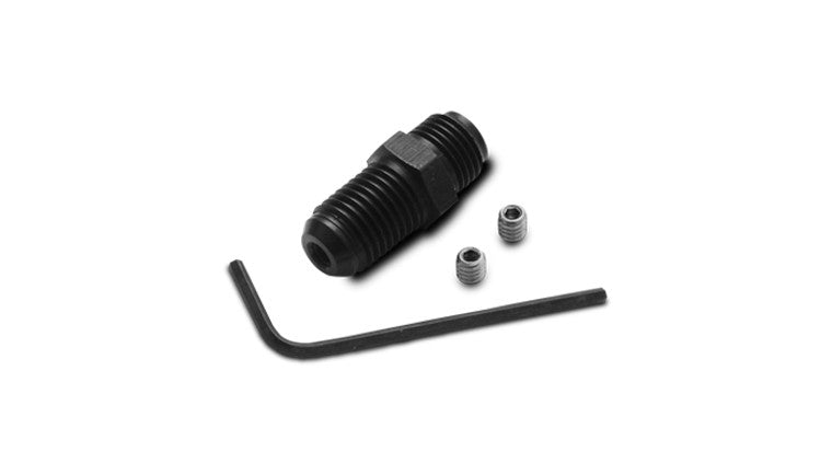 Kit de raccord de restrictor d'huile ; Taille : -4AN x 7/16-24, avec 2 jets supplémentaires en acier inoxydable