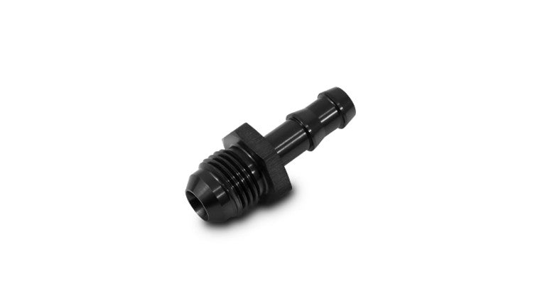 Adaptateur droit mâle AN vers raccord de tuyau barbelé; Taille: -6AN Taille du tuyau: 3/8
