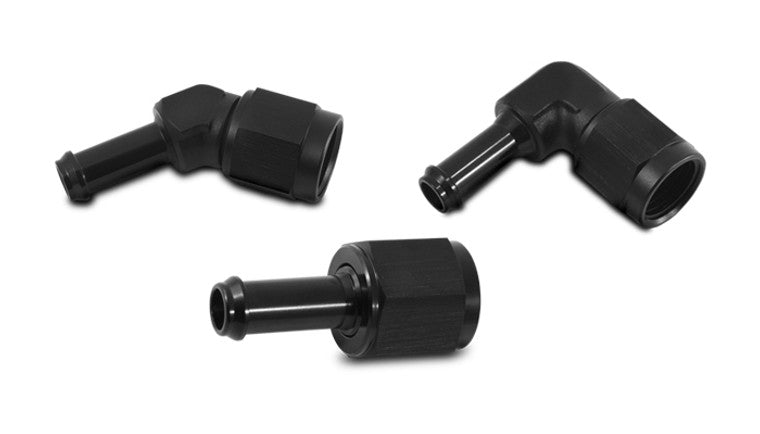 Adaptateur droit AN femelle vers embout de tuyau, taille AN : -16 ; taille de l'embout : 1".