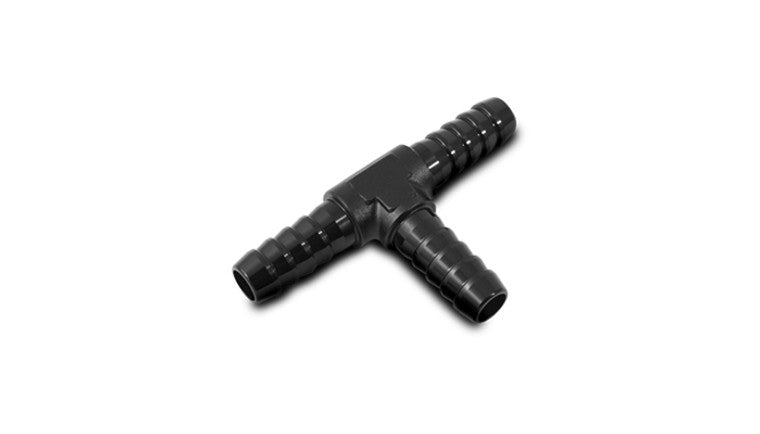 Adaptateur en T à barbelure, taille de la barbelure : 1/4"
