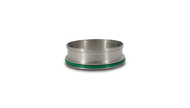 Ferrule de soudage en titane avec pince HD et joint torique pour tube de 3,50" de diamètre extérieur.