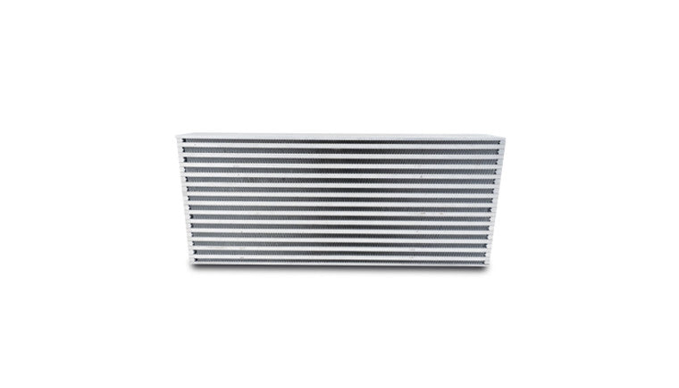 Noyau d'intercooler, 24" de largeur x 8" de hauteur x 3,5" d'épaisseur.