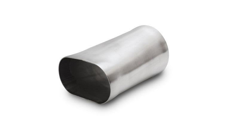 Adaptateur de transition, ovale de 3 pouces à rond de 3 pouces de diamètre extérieur - longueur de 6 pouces