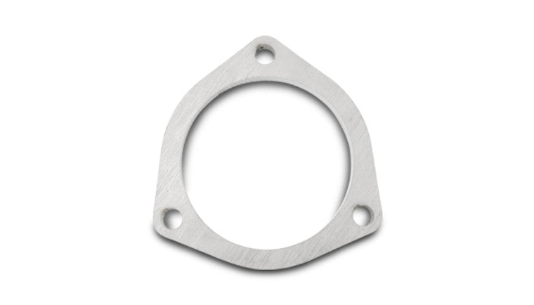 Bride en acier inoxydable à 3 boulons (2,25" de diamètre intérieur) - Bride simple, emballée individuellement pour la vente au détail