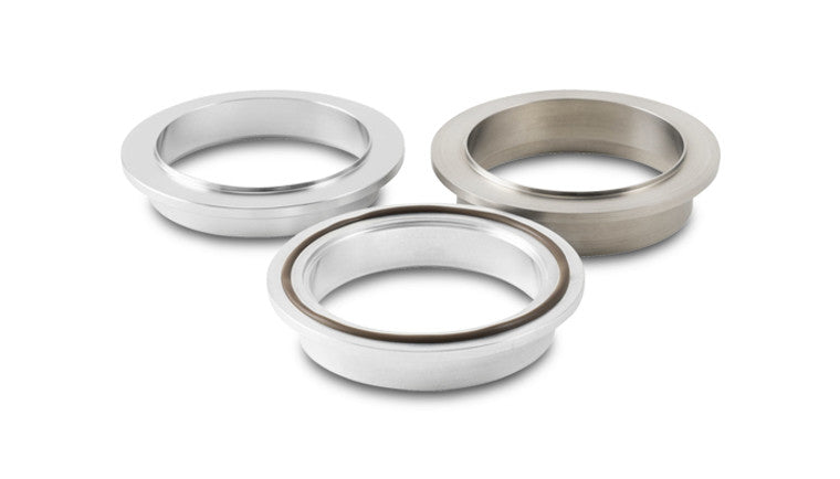 Bride V-Band femelle pour tube de 2,25" de diamètre extérieur.