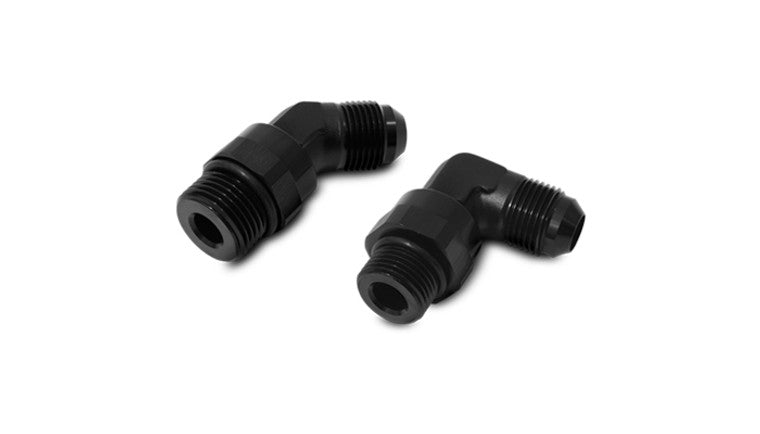 Adaptateur pivotant à 90 degrés, Taille : -6 AN à -8 ORB