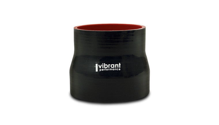 Réducteur Coupleur, 4,00" I.D. x 4,25" I.D. x 4,50" Long - Noir