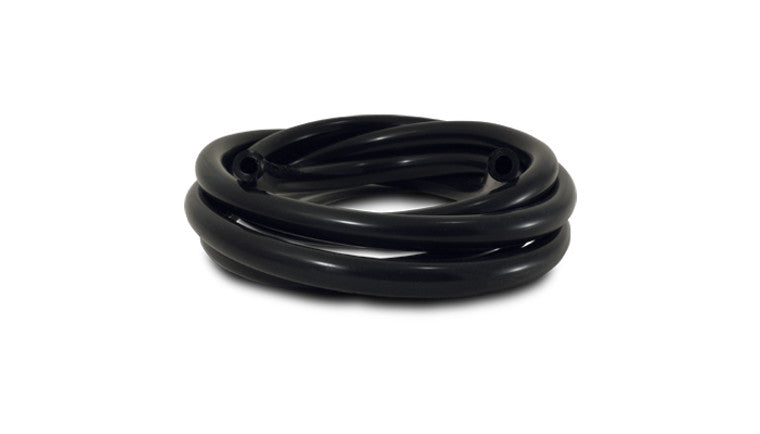 Ensemble de tuyau d'aspirateur en vrac, 0,125" de diamètre intérieur x 50' de long - Noir