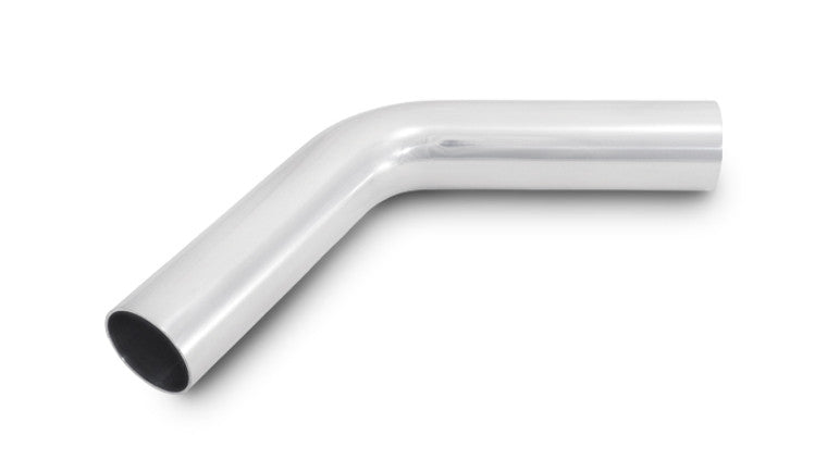 Courbure en aluminium de 60 degrés, 1,5" de diamètre extérieur - Poli