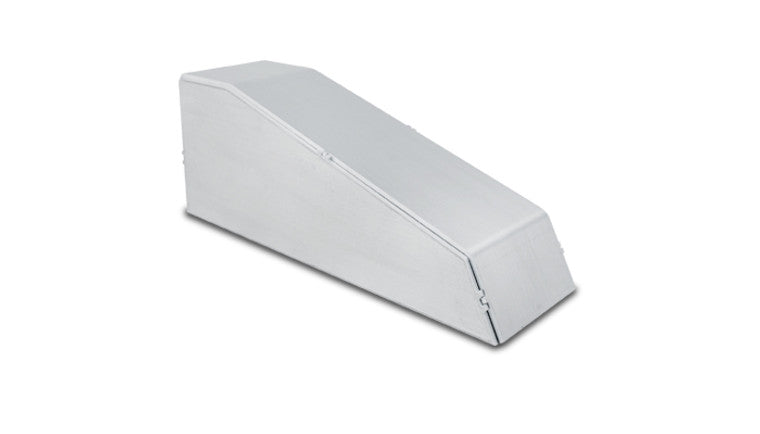 Réservoir d'extrémité d'intercooler vertical, 3,50" de largeur x 12,00" de longueur x 3,00" d'épaisseur