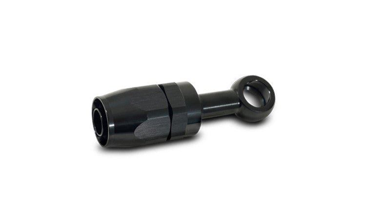 Raccord d'extrémité de tuyau pour banjo, taille du tuyau : -8 AN ; Utiliser avec un boulon banjo M10 ou 3/8