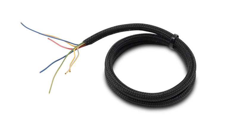 Gaine fendue flexible, taille : 1" (longueur de 5 pieds) - Noir uniquement