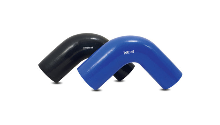 Raccord coudé réducteur à 90 degrés, diamètre intérieur de 3,00" x diamètre intérieur de 2,50" x longueur de jambe de 4,00" - bleu