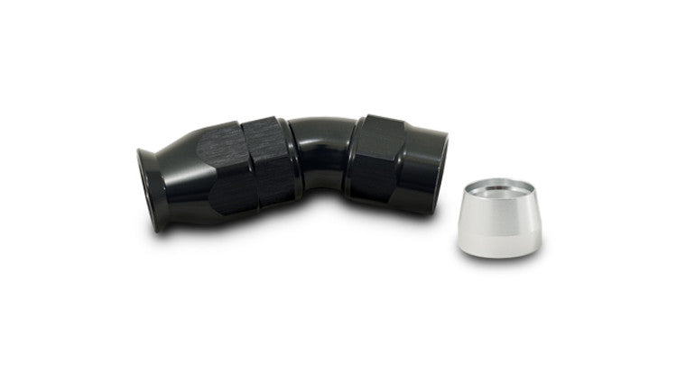 Raccord de tuyau haute pression à débit élevé de 30 degrés pour tuyau doublé de PTFE, -4AN