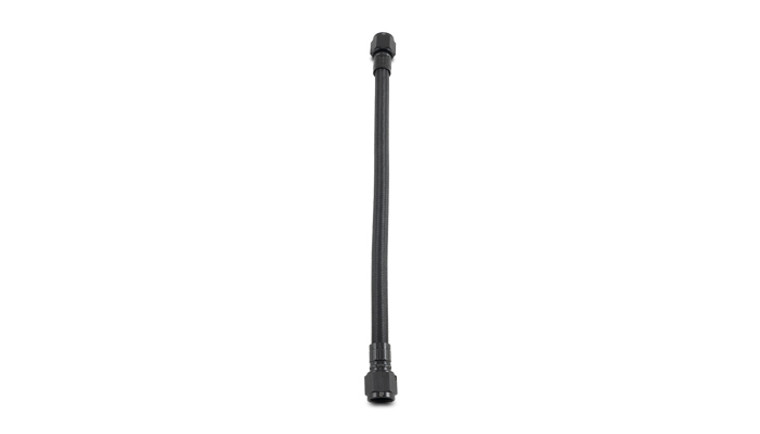 Ensemble de tuyau flexible en PTFE, taille du tuyau AN: -6, longueur du tuyau: 24", style d'extrémité du tuyau: droit / droit