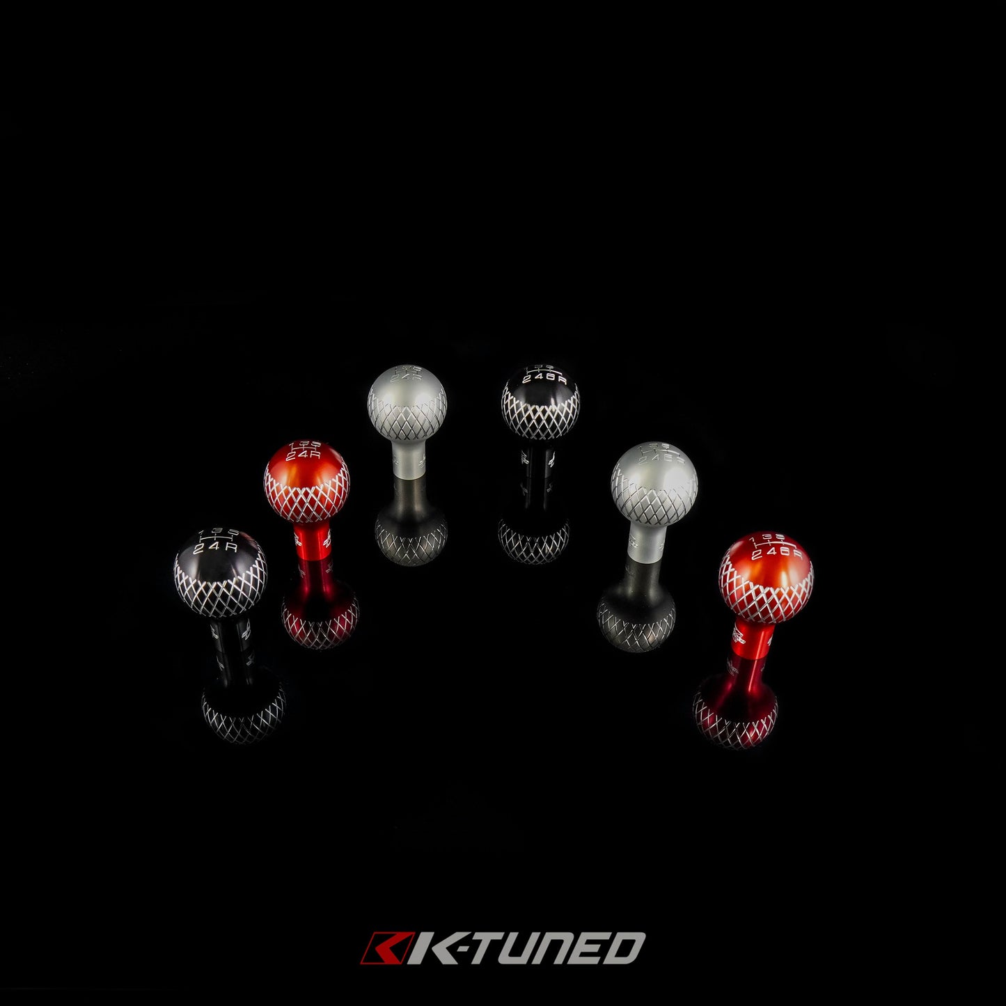 TR3 Shift Knob - Red Tall 6 Speed