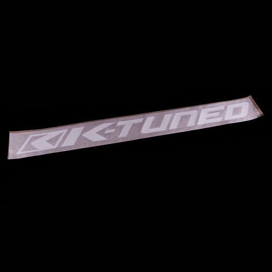 K-Tuned 3M Vinyl Sticker - White