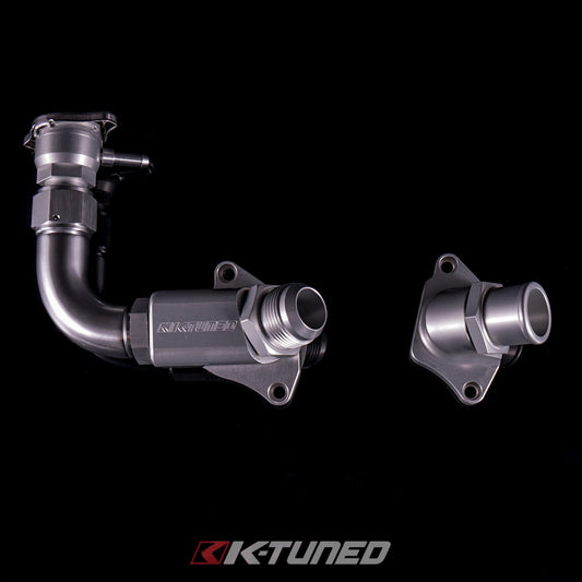B16/B18C5 (Type R) Upper Coolant Housing w/ Filler Neck and 16AN and Hose End Fitting