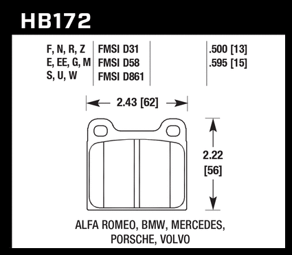 HB172X.500 - Avant