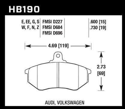 HB190X.600 - Avant