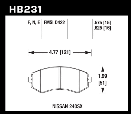 HB231X.625 - Avant