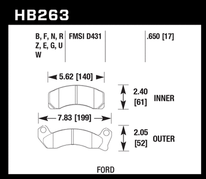 HB263X.650 - Avant