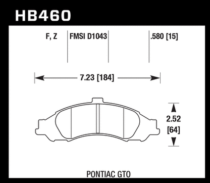 HB460X.580 - Avant