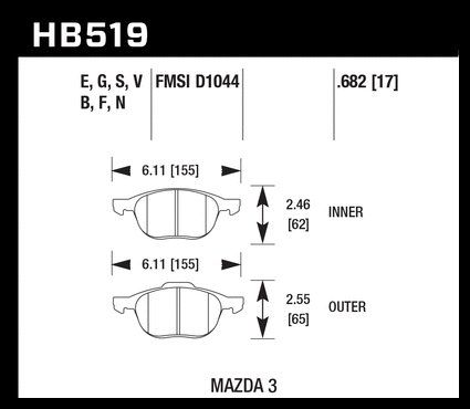 HB519X.682 - Avant