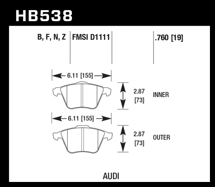 HB538X.760 - Avant