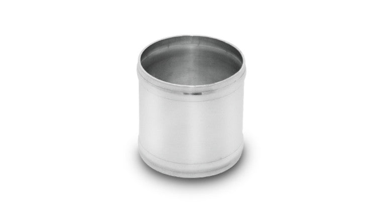 Coupleur en aluminium, diamètre extérieur de 1,5 pouces x 3 pouces de long.