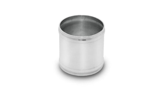 Coupleur en aluminium, diamètre extérieur de 1,5 pouces x 3 pouces de long.