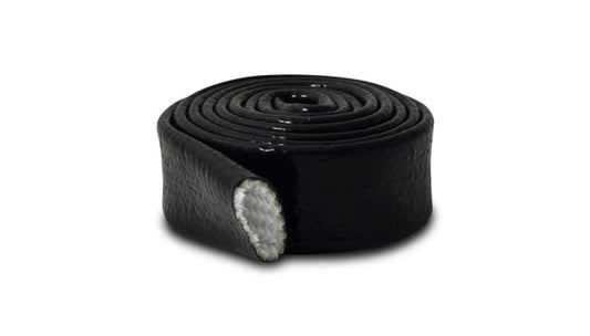Gaine de protection thermique flexible, taille : 1" (longueur de 5 pieds) - Noir uniquement.
