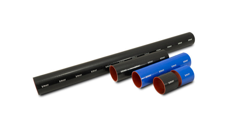 Raccord droit pour tuyau, 3,00" de diamètre intérieur x 12,00" de long - Noir